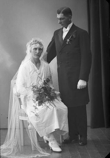 Enligt fotografens journal nr 5 1923-1929: "Pettersson, Gustaf, Ödsmål".