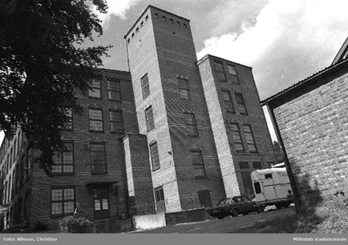 Werners fabriker i Annestorp, Lindome, hösten 1994.
