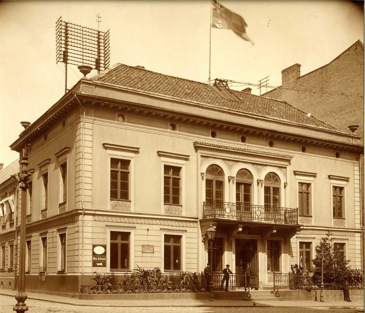 Post- och telegrafhuset i Ystad. Stortorget 2.