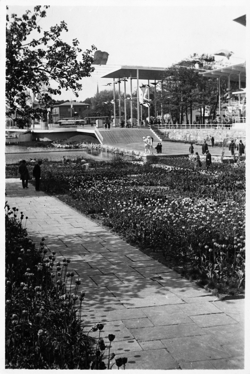 Stockholmsutställningen 1930
Entrèn sedd  från Alnarpsträdgården