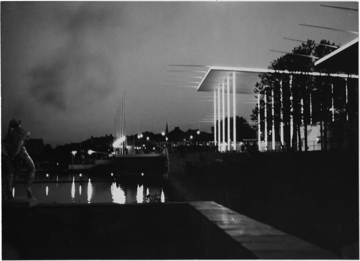 Stockholmsutställningen 1930
Huvudentrén från Alnarpsträdgården.