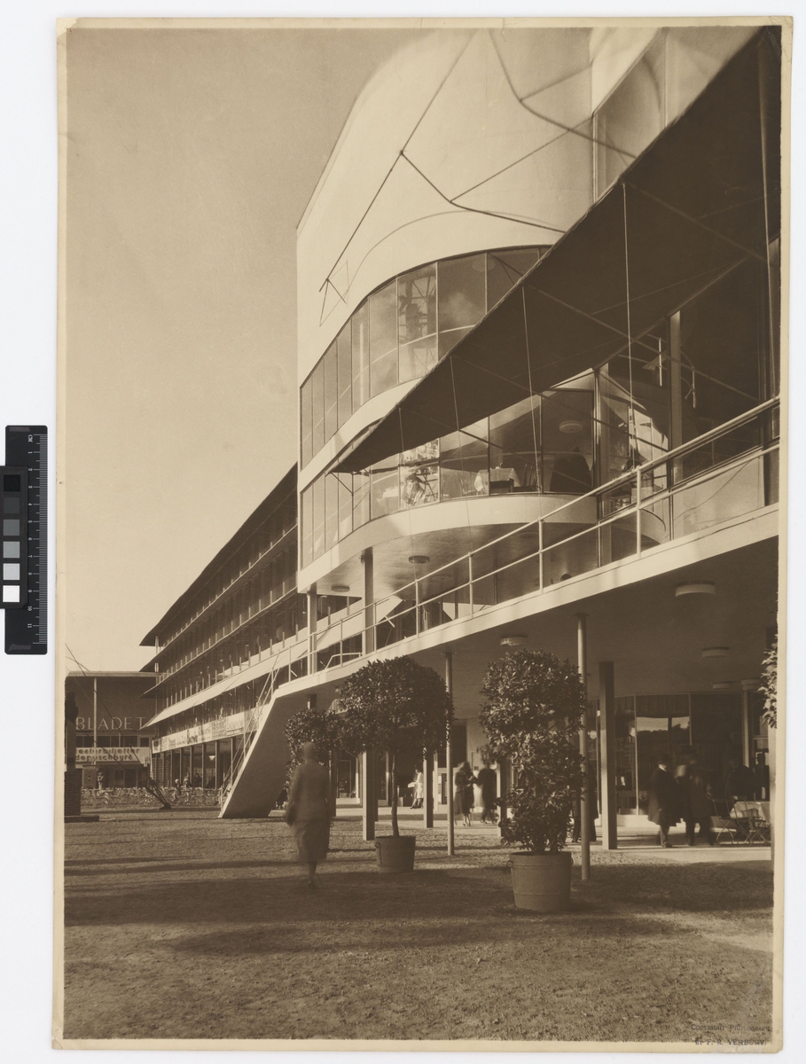 Stockholmsutställningen 1930
Huvudrestaurangen "Paradiset", fasad mot festplatsen