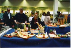 Ostebord, kantinen, 
22.01.91