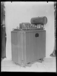 Produktfoto fra Rich. Pfeiffer, Sarpsborg. Transformatorer, 