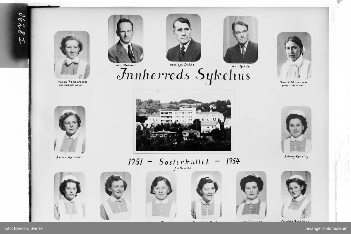 Innherreds Sykehus. Søsterkullet 1951-54