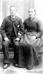 Maren Jensdatter Lund og Aleksander Lund