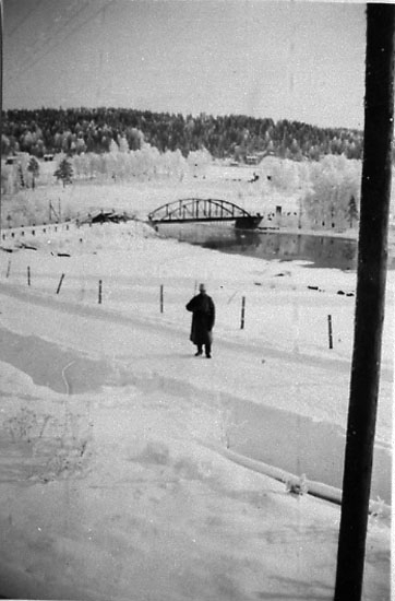 Minerad bro mellan Sverige och Norge i Vassbotten