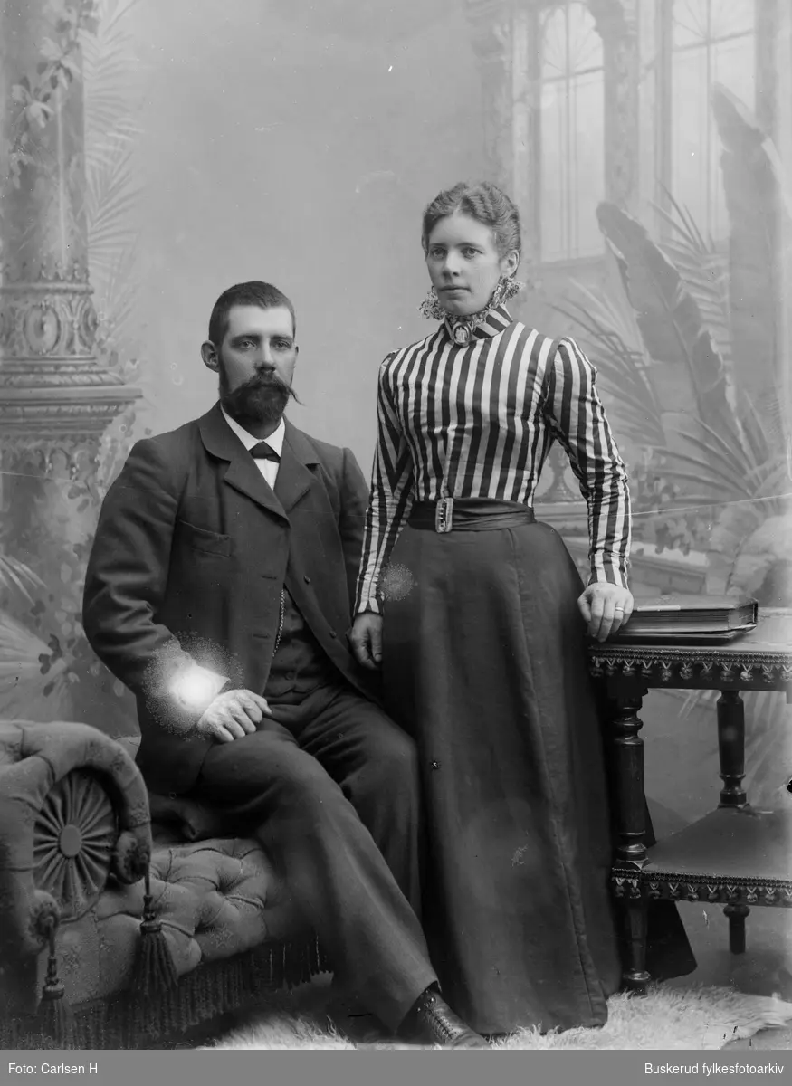 Ektepar
Smed Sørensen med sin kone