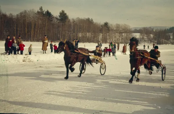 Travløp på Juvern i Norderhov