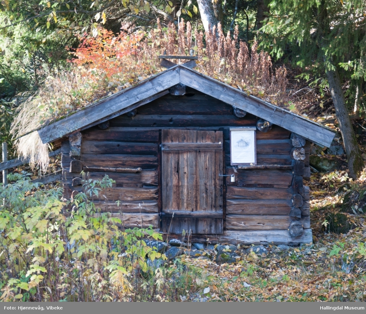 Badstue fra Rudningsdokken på Torpo - Ål Bygdamuseum, Leksvol