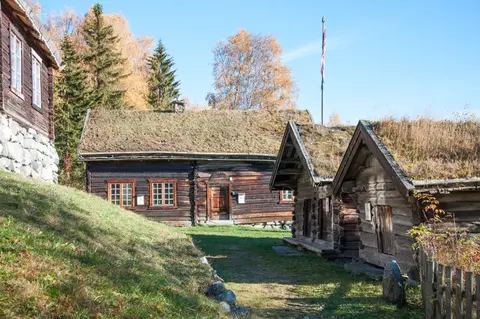 Ål Bygdamuseum, Leksvol - bygninger