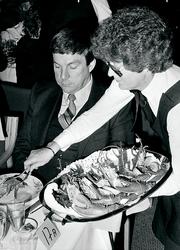 Amoco og partnerne inviterte 240 gjester. Blant disse var pr