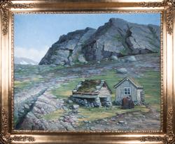 Seter, 1917 [Olje på lerret]