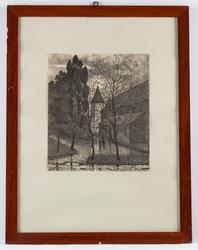 Stavanger Domkirke, 1900 [Reproduksjon]