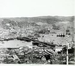 Dias: Tyrkia: Constantinopel. Det gyldne horn ved validebroe