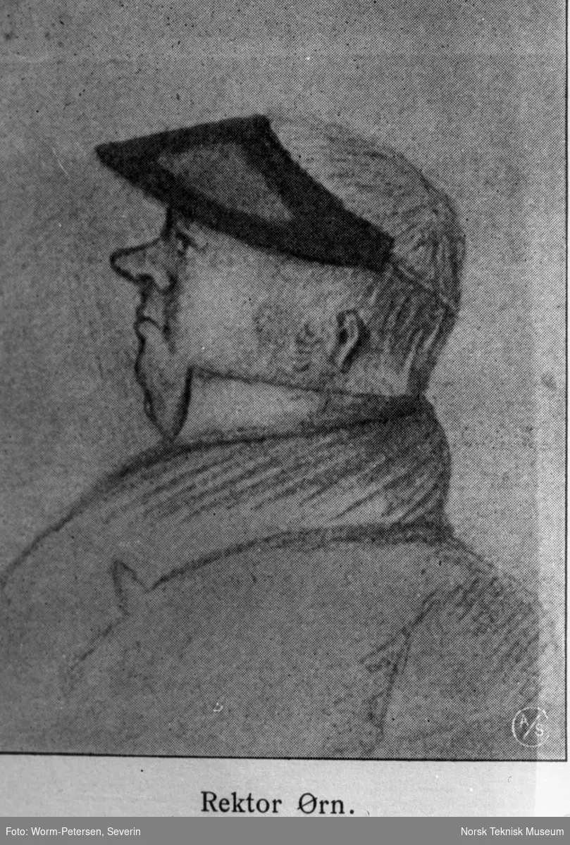 Henrik Ibsen, portrett av rektor Ørn