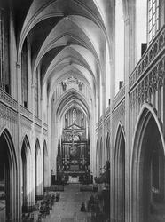 Domkirkens interiør i Antwerpen