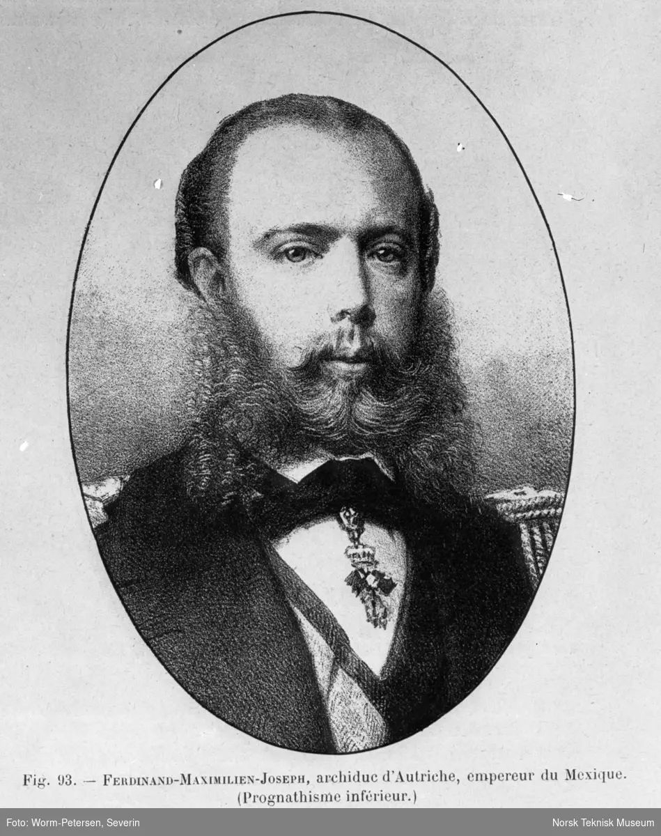 Portrett av Ferdinand-Maximilian-Joseph, erkehertug av Østerrike