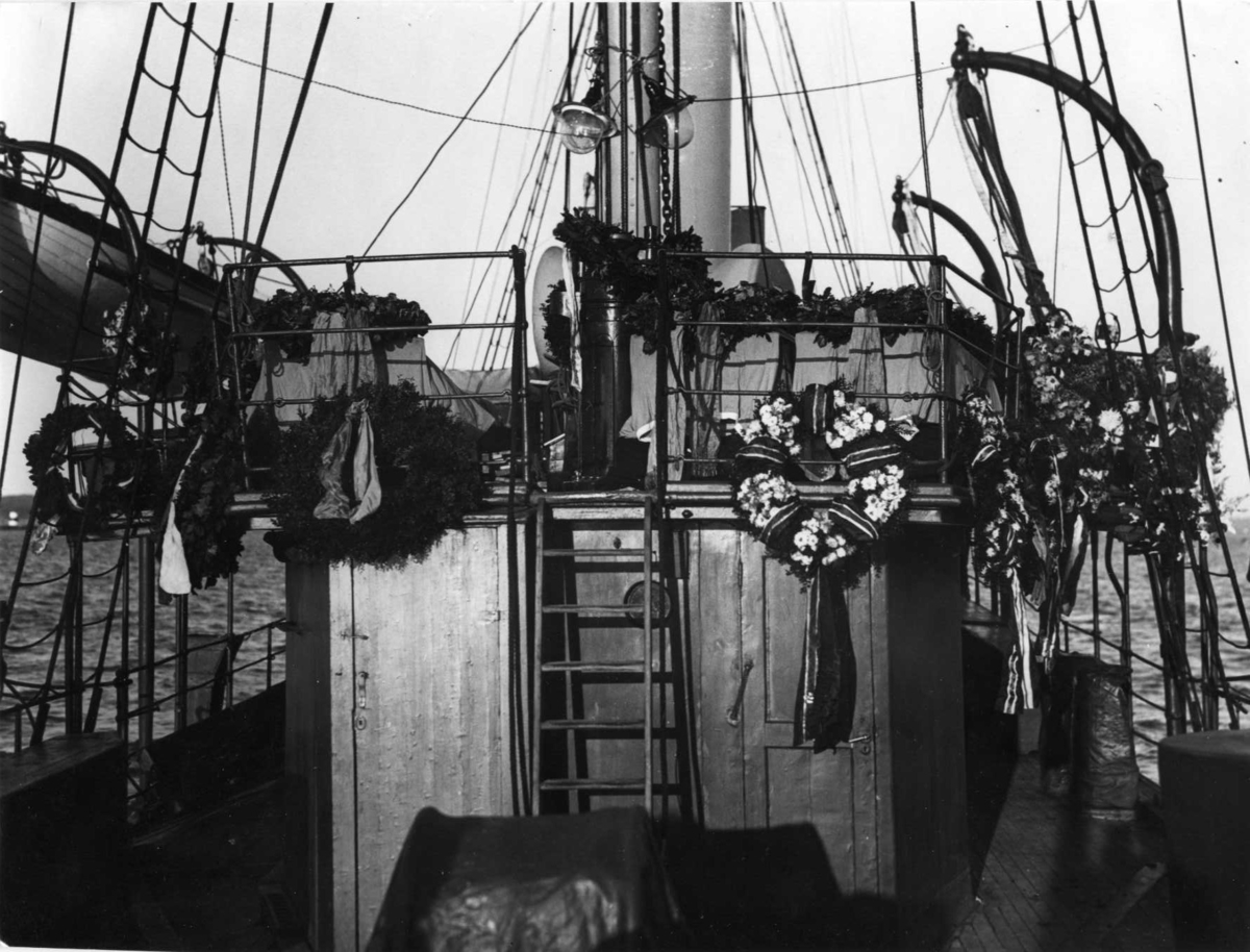 Kistorna ombord på HMS Svensksund.