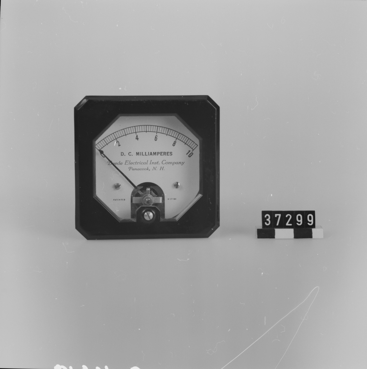 AmpÃ¨remeter för svagström 0-10 M A.