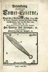 Skillingsvise om en komet fra 1744