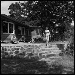 Hydrostranda. Campingboder på Sjæret.