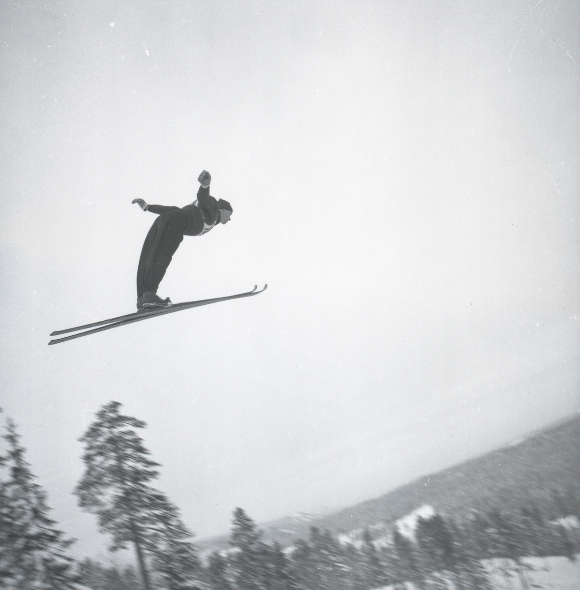 Kongsberg skier in action
