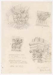 Gotiske detaljer fra det 13. århundre [Studie]