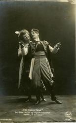 "DEN GLADE ENKE." Fru Else Frölich og Ingolf Schanche. Hanna