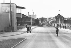 Nye kanalbrua (klaffebru) i Moss mot Helgerødgata. 

Dagen