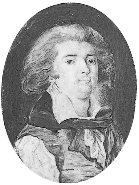 Johan Gottlob Brusell (1756-1829), dekorationsmålare vid Kungliga teatern, gift med Ulrika Swedman