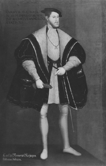 Karl V, 1500-1558, tysk-romersk kejsare, konung av Österrike, konung av Spanien