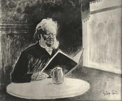 Ibsen, Henrik [Akvarell]