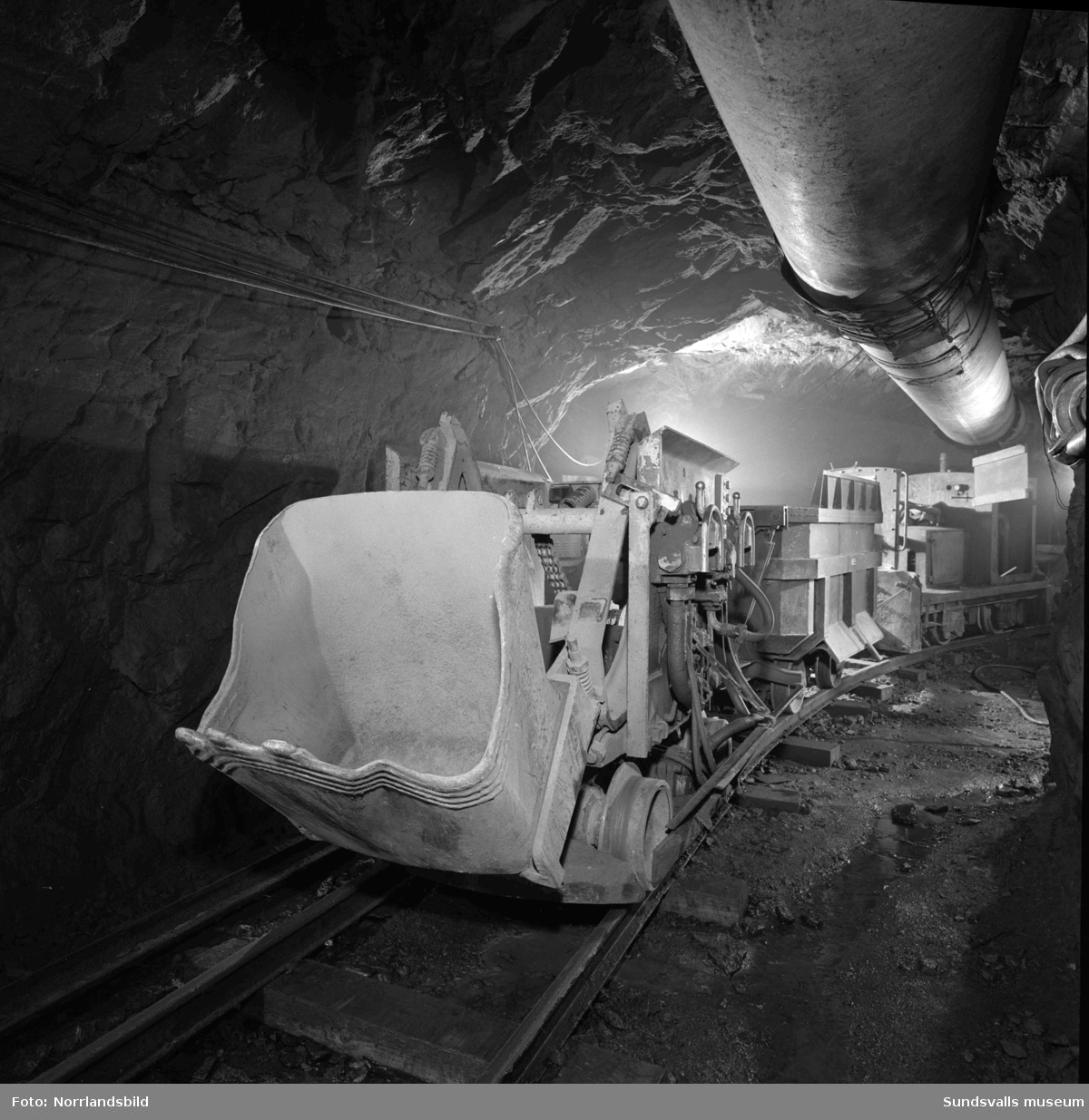 Det underjordiska tunnelbygget till  reningsverket, Tivoliverket.