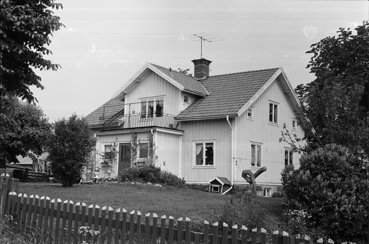 Bostadshus, Vittja 2:4, Haggården, Tuna socken, Uppland 1987