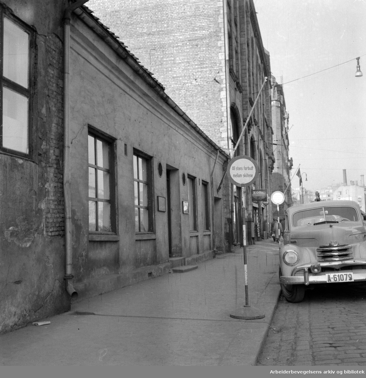 Fred. Olsens gate 15.April 1957