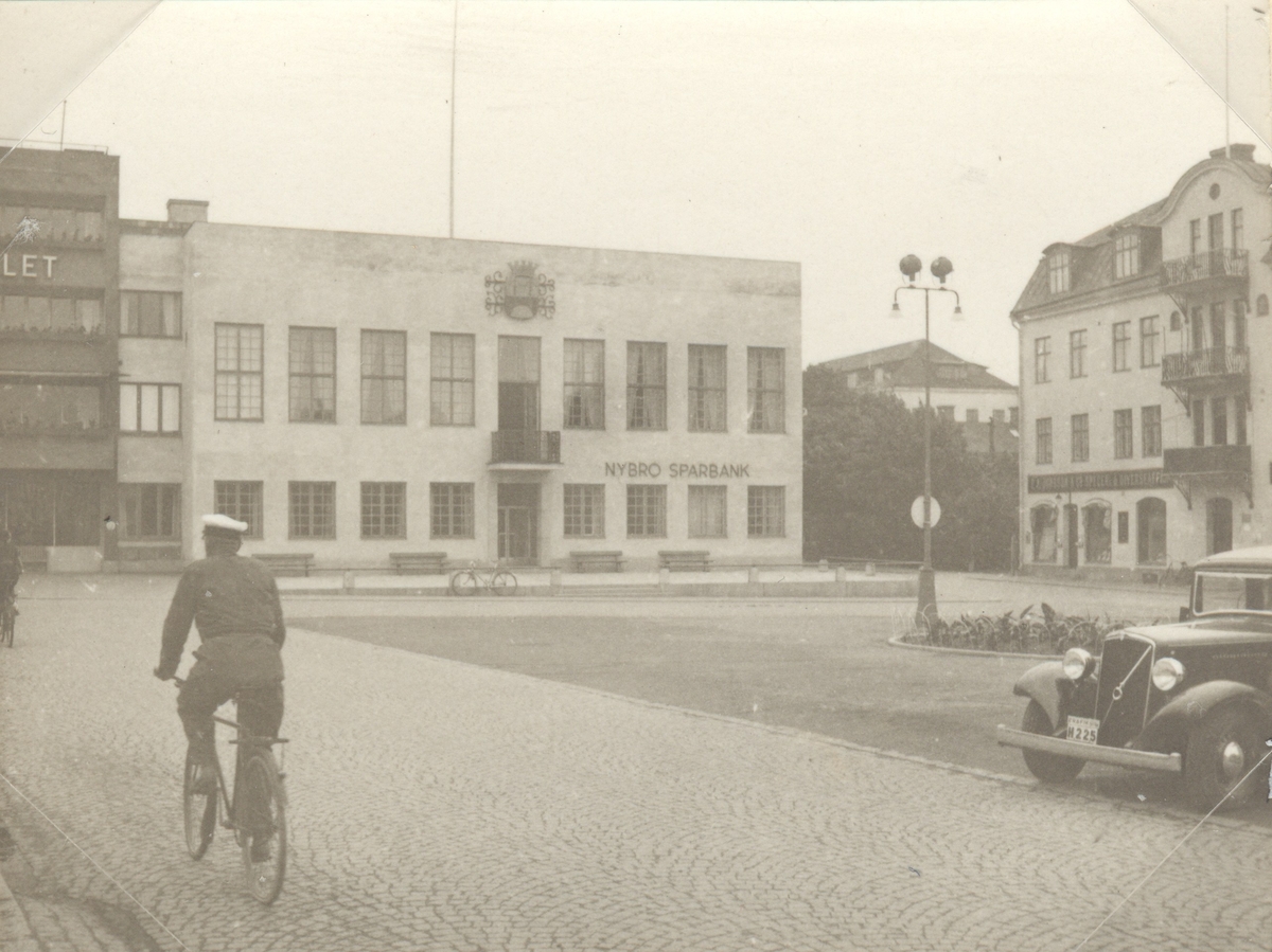 Stora hotellet i Nybro på 1930-talet.