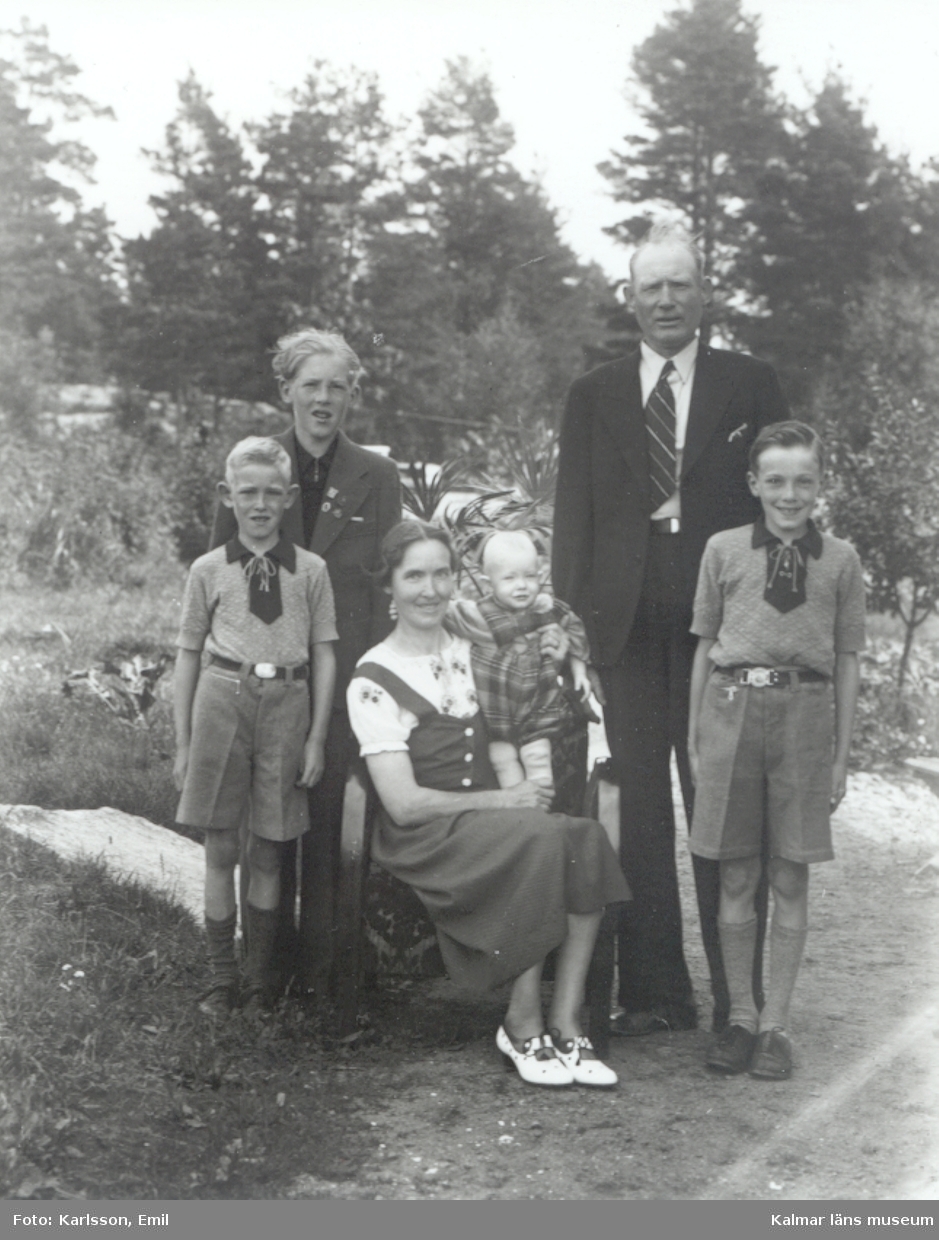 Familjen Tankred Karlsson.