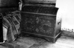 Kiste med renessansepreg, trolig fra området rundt Oppdal-Re