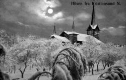 ";Hilsen fra Kristiansund N."; En vinterdag på Kirkelandet i