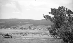 Foto av Eidsvågleirå, strand/langgrunne ved lavt tidevann. T