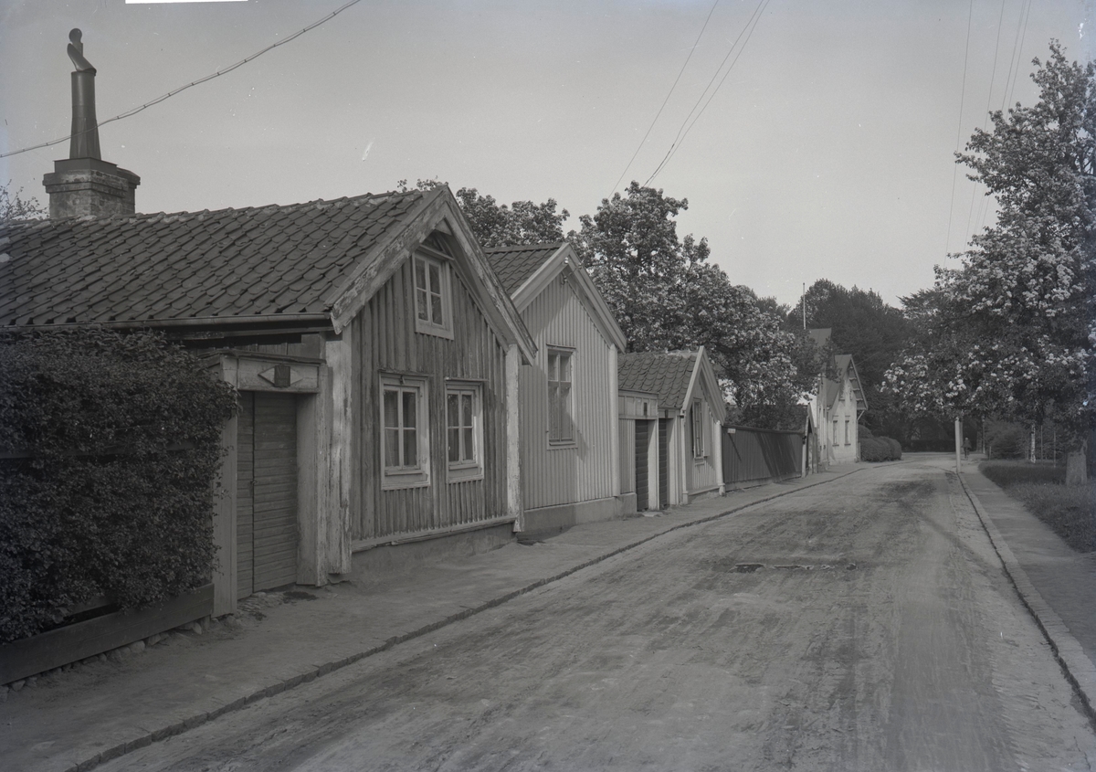 Molinsgatan i riktning mot Slottsvägen.

Foto: Winell 1920-talet.