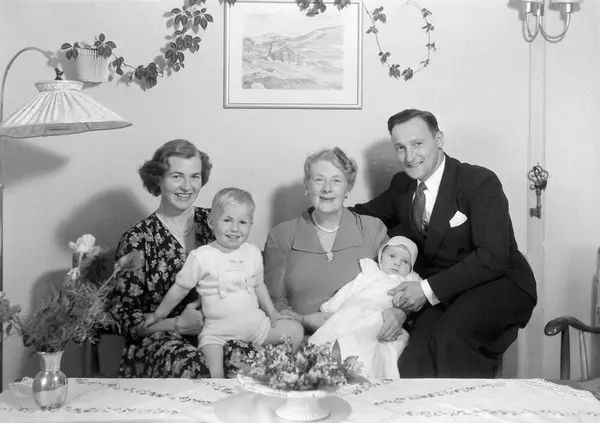 Morten Stang Hoff sin barnedåp, Skyåsveien.