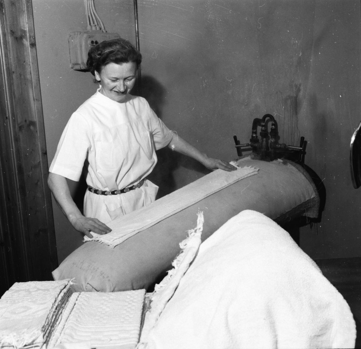 Vardens arkiv. "Vaskeriet på Rjukan" 06.01.1954