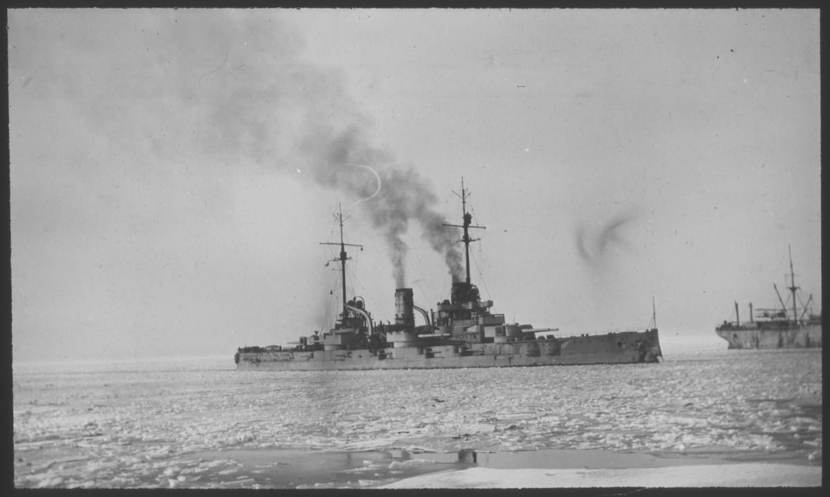 Det tyska slagskeppet RHEINLAND vid Åland 1918