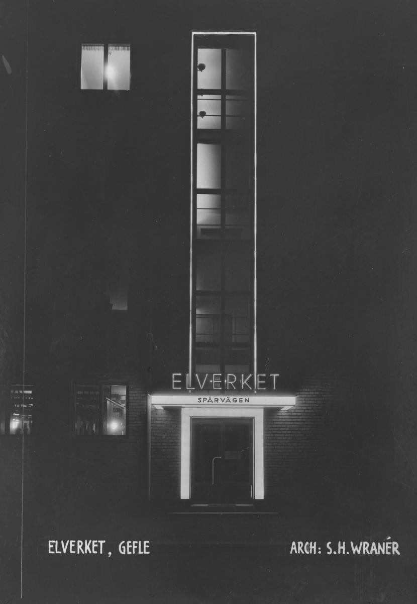 Gefle Stads Elverk

Ritad av Sven Wranér och togs i bruk 1935