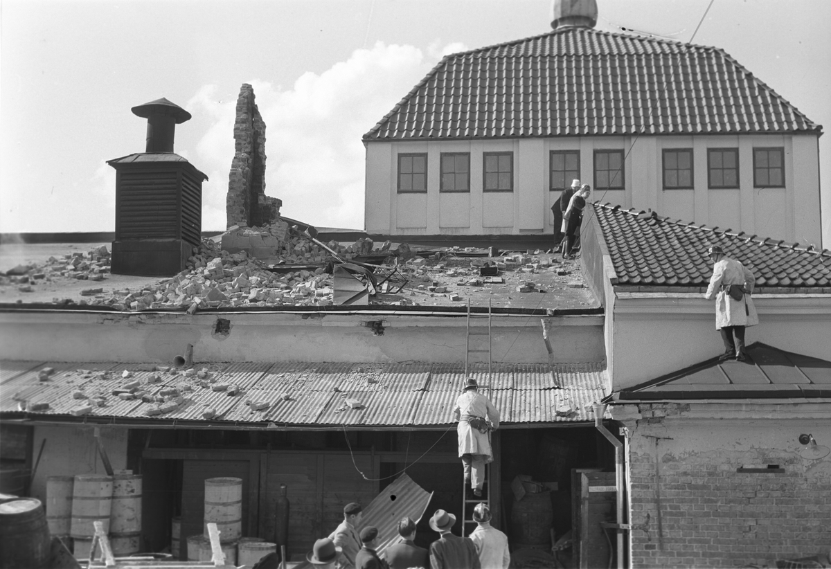 Såpfabriken explosion. Juni 1948.