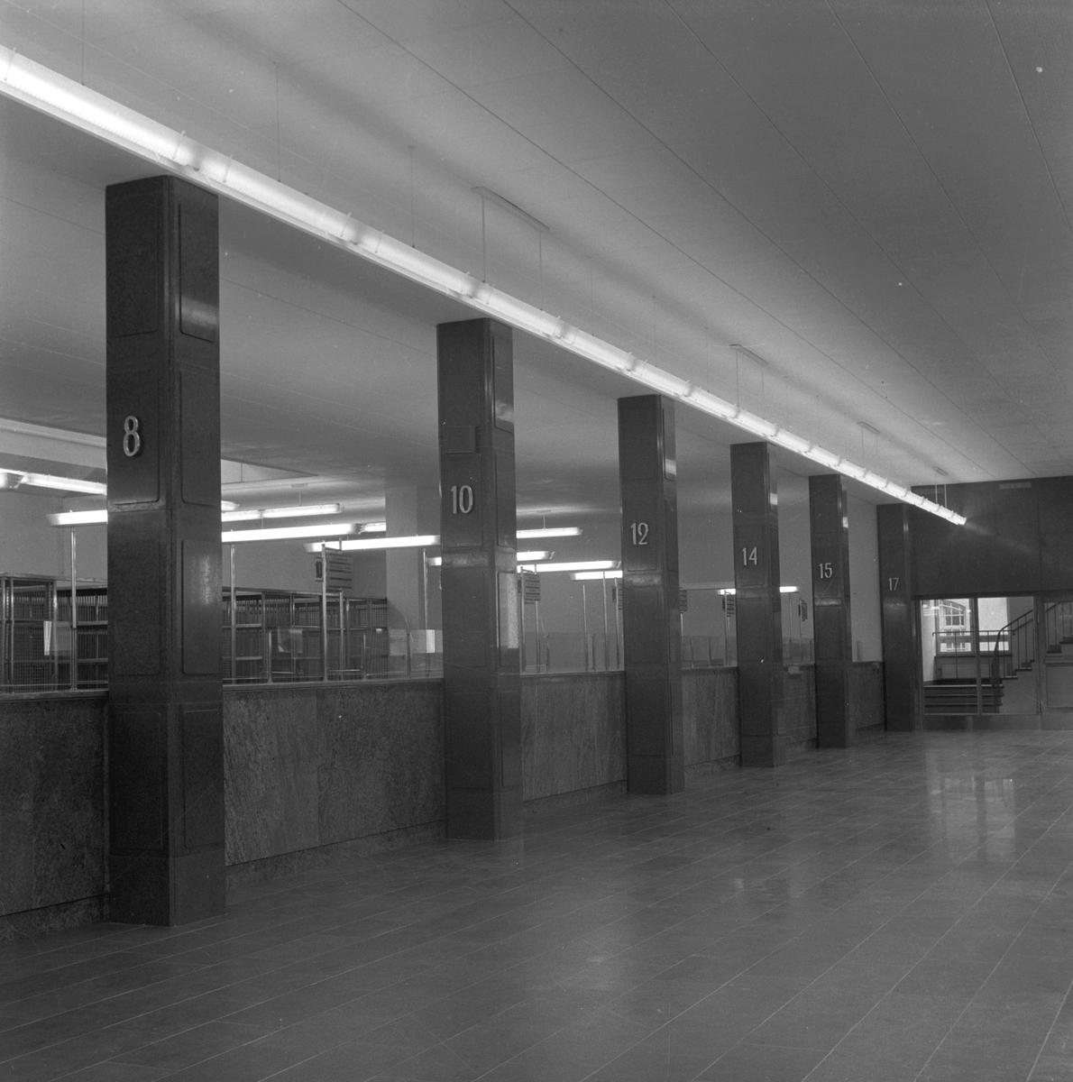 Nya Post- och telegrafhuset. 8 oktober 1948.