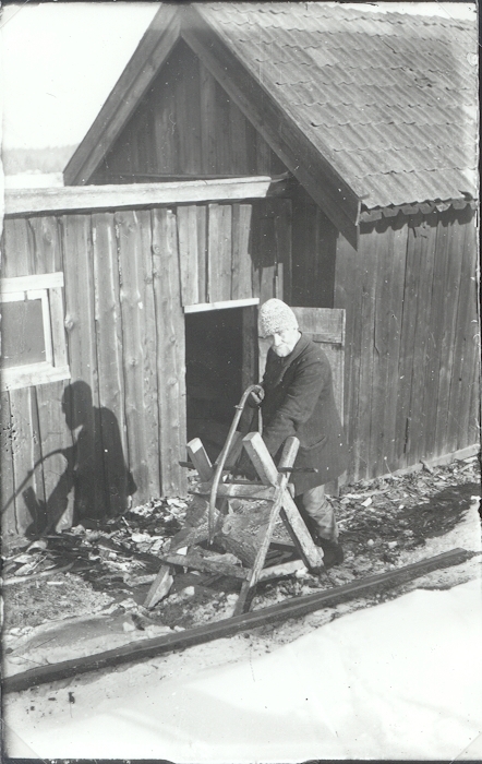 Porträtt av  Josef Klingspor i Hvilan, Falsterbo.