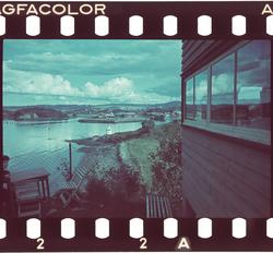 Fra Sjøbadet utenfor Levanger.